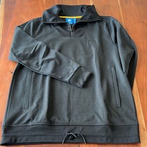 Adidas black 1/4 Zip